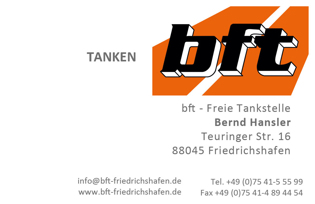 bft - Freie Tankstelle Friedrichshafen